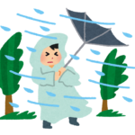 暴風警報の基準は風速何m?強風注意報との違いは?