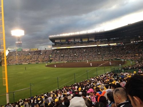 甲子園球場のブリーズシートとは?値段や場所や見やすさも紹介!