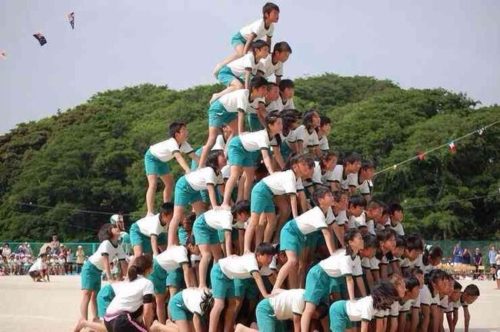 組体操の大技一覧を紹介!安全面や見ごたえを動画を入れて紹介!