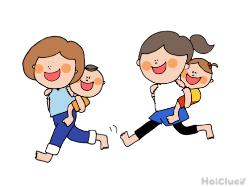 運動会は親子で競技!年長さんが面白く協力出来る定番なものは?