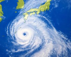 台風の多い月は何月?いつからいつまでの季節や時期にくる?