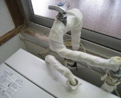 洗濯機の凍結を防ぐ方法や凍結をしてしまった時にするべき対象法は？